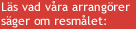 Läs vad våra arrangörer säger om resmålet: