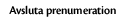 Avsluta Prenumeration