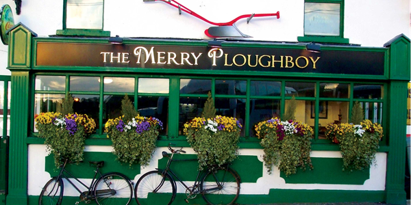 Irländsk afton på Merry Ploughboys