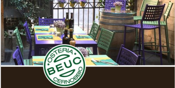 Middag på Osteria del Beuc