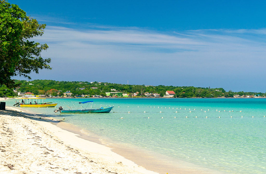 Seven Mile Beach, Negil, Jamaica