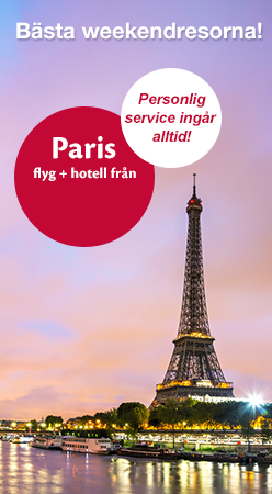Flyg + hotell i Paris