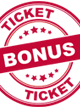 TicketBonus - upp till 3 % bonus på all dina resor!